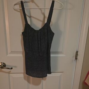 CAbi Black Textured Camisole Top